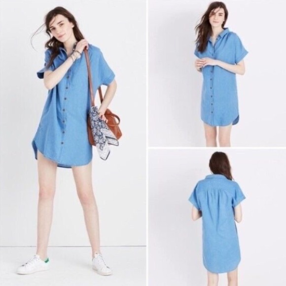 Madewell indigo central dress - Picture 6 of 6